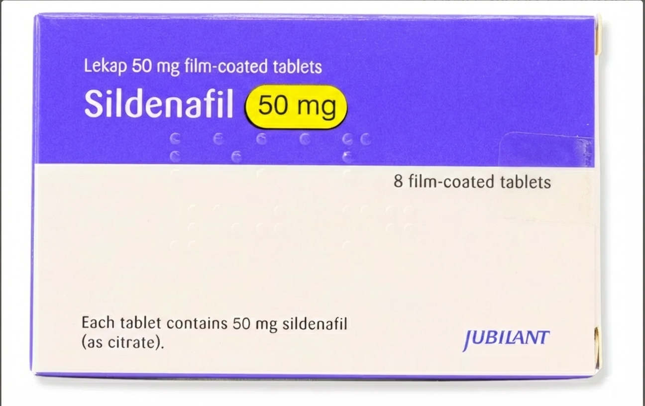 Sildenafil 50mg 8 tablets