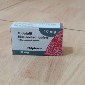 Tadalafil (Generic Cialis) 10mg film-coated tablets – 4 tablets