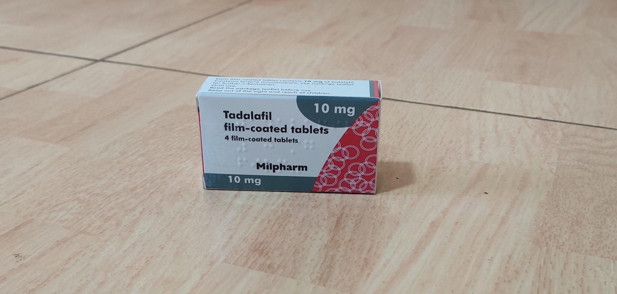 Tadalafil 10mg 4 tablets