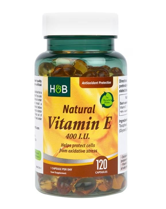 Holland & Barrett Vitamin E 400iu 120 Capsules