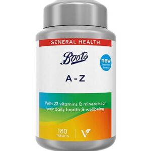 Multivitamins A to Z – 6 month’s supply